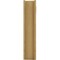 Ekena Millwork 8-in W x 26-in D x 38-in H Funston Slat Rough Cedar Woodgrain TimberThane Outlooker, Primed Tan OUTUR080X26X38FST24RCPR - alternate 3